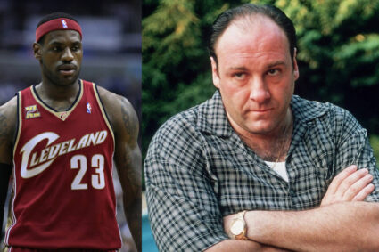 Tony Soprano intentó fichar a LeBron James para los Knicks con Robert De Niro, Harvey Weinstein y Donald Trump. Nadie ha visto ese vídeo, hasta ahora