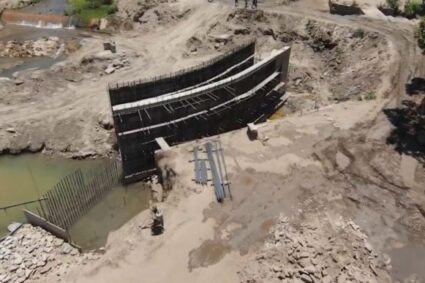 Construyen nuevo dique La Curía en Aragua