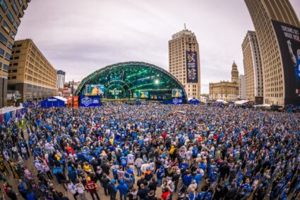 Draft de la NFL en Detroit registró récord de asistencia