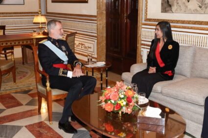 Embajadora venezolana Gladys Gutiérrez entregó cartas credenciales ante el rey de España, Felipe VI