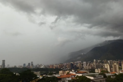 La ‘tormenta tropical Melissa’ sorprende a Maracaibo este 23 de octubre y se extiende por toda Venezuela
