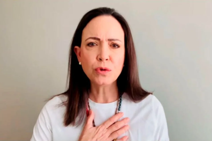 María Corina Machado dice que no recibirá su premio hasta que Nicolás Maduro no esté en el poder