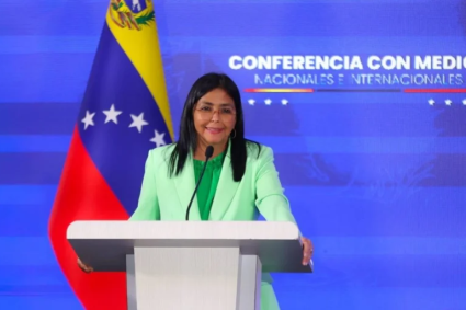 Delcy Rodríguez advierte a Trinidad y Tobago que ahora el gas lo tendrán que pagar