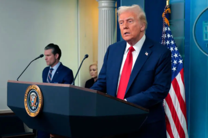 Donald Trump suspendió las negociaciones comerciales con Canadá tras el polémico anuncio televisivo
