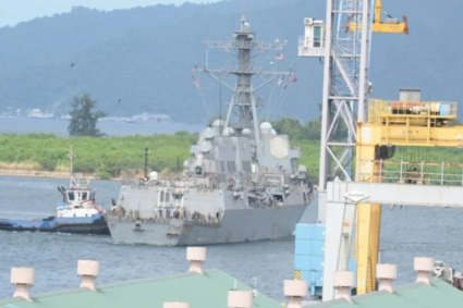 EEUU refuerza su presencia en el Caribe con la llegada del USS Gravely en Trinidad y Tobago