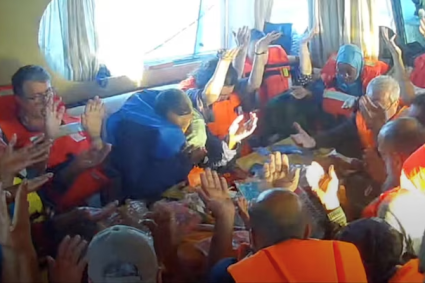 Israel confirmó el traslado de los activistas de la Flotilla humanitaria a su territorio para deportarlos a Europa