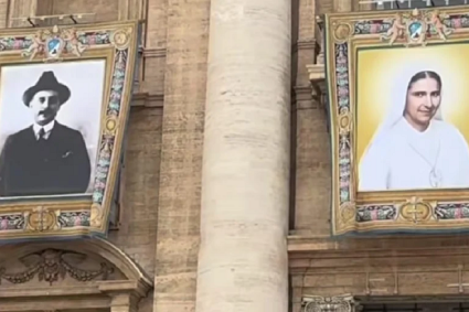 El Vaticano muestra las imágenes de José Gregorio Hernández y Carmen Rendiles en la Basílica de San Pedro
