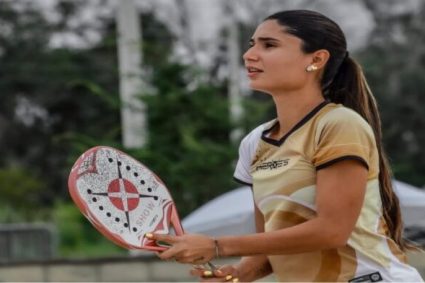 Luisiana Ramírez, la venezolana que brilla en el tenis de playa