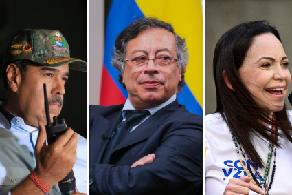Gustavo Petro defiende a Maduro y tacha a María Corina Machado como una persona despreciable