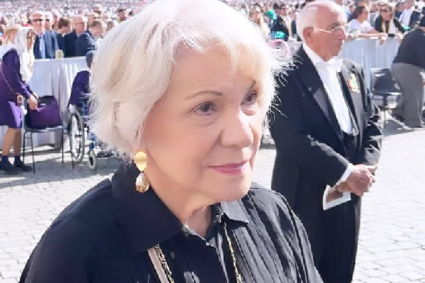 ¡La primerísima! Así vivió Mirla Castellanos la canonización de José Gregorio Hernández y Carmen Rendiles