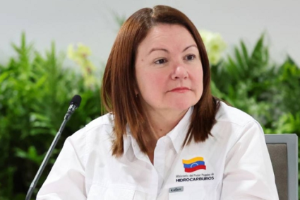 Paula Henao, la nueva ministra de Hidrocarburos designada por Delcy Rodríguez