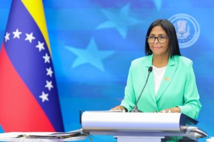 Delcy Rodríguez apuesta por una agenda energética «a largo plazo» con EE.UU.