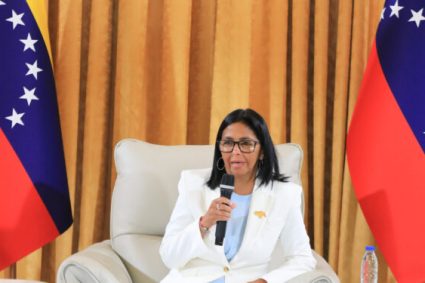 Delcy Rodríguez rechazó intento de agresión contra Donald Trump