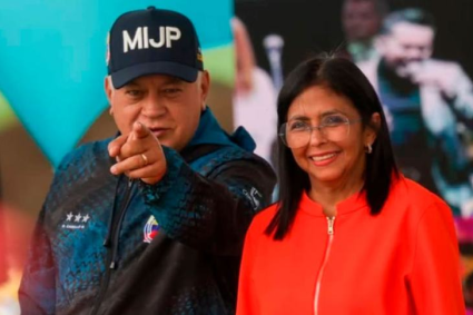 El mensaje que publicó Delcy Rodríguez a propósito del cumpleaños de Diosdado Cabello