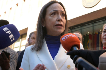 María Corina Machado rechazó consignas racistas durante su reciente acto en Madrid