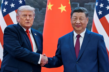 Las fotos de la reunión entre Donald Trump y Xi Jinping en China