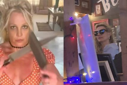 La acusan de causar caos en un restaurante con un cuchillo en la mano
