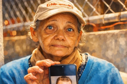 La madre de Víctor Quero