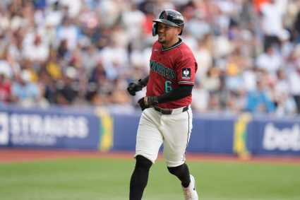 Ildemaro Vargas recibe distinción de Jugador del Mes en la MLB