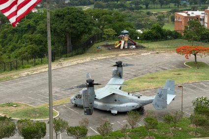 EEUU aterrizó en Caracas y dejó un mensaje militar demoledor