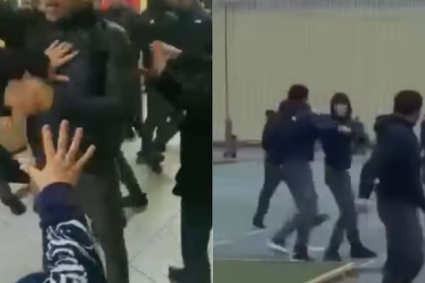 Batalla campal en un liceo en Chile dejó seis profesores heridos y 17 escolares detenidos