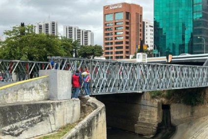 Alcalde Darwin González dice que comenzarán mantenimiento del puente de Las Mercedes