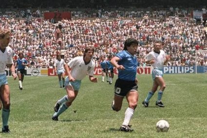 Se cumplen 40 años del día más sagrado de Maradona