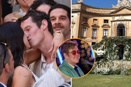 Segundo día de la lujosa boda de Dua Lipa y Callum Turner en la ciudad italiana de Palermo