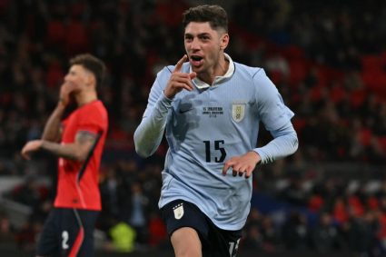 Fede Valverde lucirá el dorsal 8 con Uruguay en el Mundial