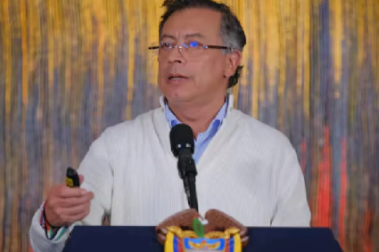 Gustavo Petro rechazó la intervención de Donald Trump en las elecciones de Colombia