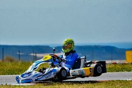 Karting internacional: Alessandro González en élite de pilotos tras actuación en Grecia