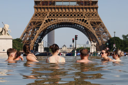 Publican 20 fotos de la ola de calor que afecta a Europa con temperaturas récord