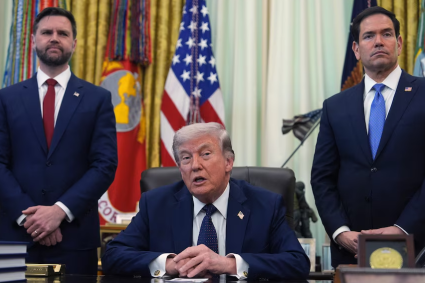 Donald Trump habló sobre las posibles candidaturas de Marco Rubio y JD Vance a la presidencia de EEUU