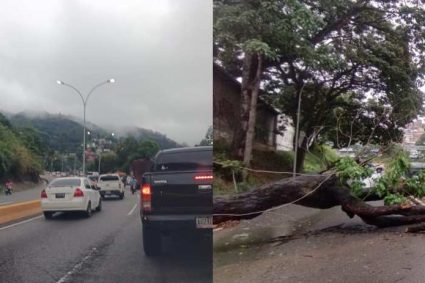 Colapso en Caracas y Miranda tras fuertes lluvias en la madrugada del 15 de junio