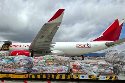 Avianca envió tercer carguero para transportar más de 55 toneladas de ayuda a Venezuela