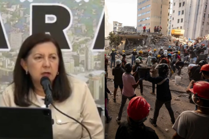 fallecieron 69 personas tras los terremotos, reporte de la alcaldesa Carmen Meléndez