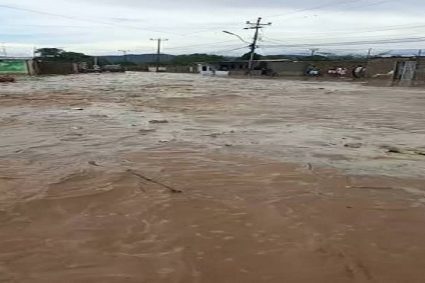 Fuertes lluvias provocan anegaciones en varios sectores de Cumaná
