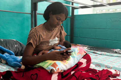La estremecedora historia del bebé que nació entre los escombros tras el doble terremoto en Venezuela