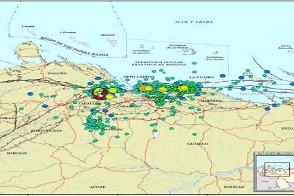 Funvisis presentó mapa de sismicidad en el centro-occidente tras evento del 24 de junio
