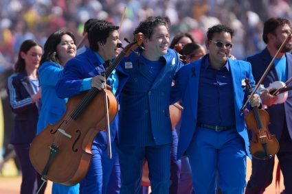 Dudamel Brilló en el primer show de medio tiempo del Mundial