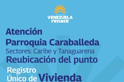 Reubican punto de Registro Único de Vivienda de la parroquia Caraballeda