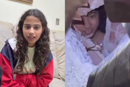 La niña que se viralizó con su sonrisa mientras estaba atrapada y esperaba su rescate en La Guaira