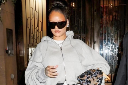 Rihanna impone su manifiesto de glamour en Nueva York