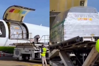 Aeropuerto de Maiquetía reanuda sus operaciones de carga con primer vuelo desde Panamá