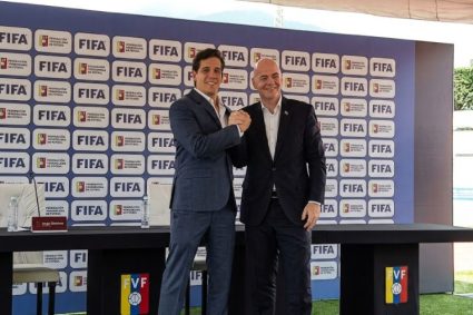 FVF reafirma su respaldo a Infantino al frente de la FIFA